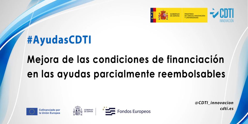 ayudas parcialmente reembolsables de cdti innovacion